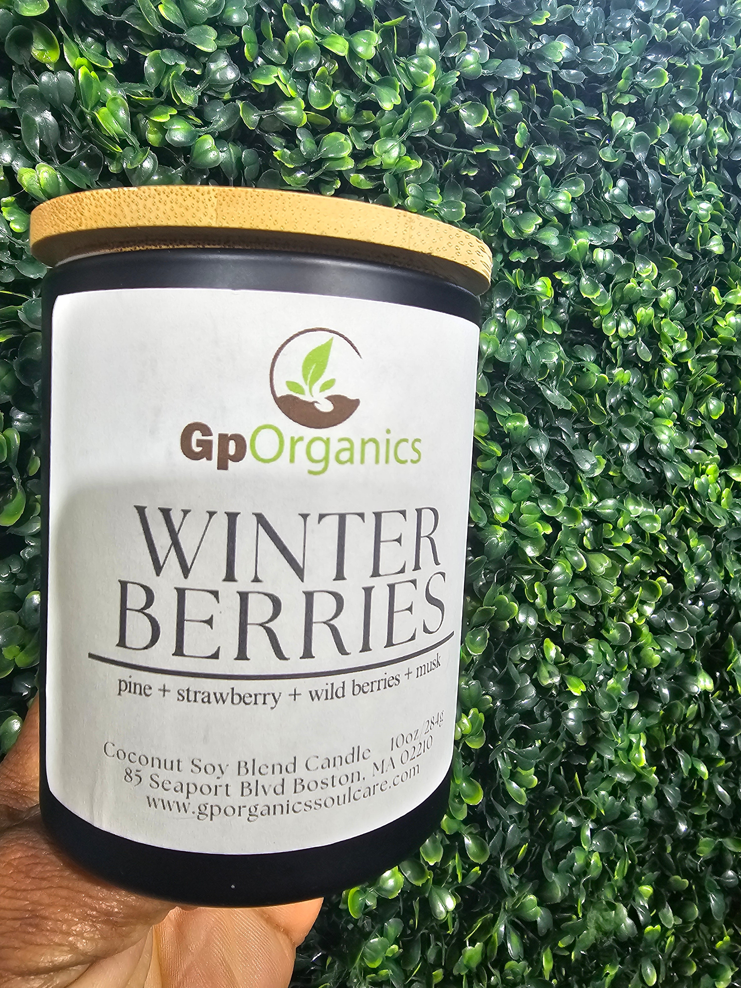 Winter Berries Soy Candles